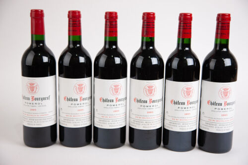 (6) 1995 Chateau Bourgneuf, Pomerol