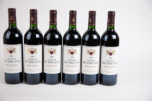 (6) 1995 Chateau de Fieuzal, Pessac Leognan