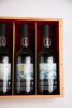 Six bottles of Thomas Hardy America's Cup Port collection in wooden case with booklet and prints in one lot - 5
