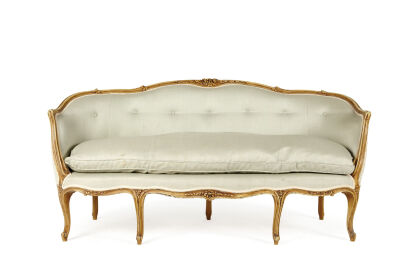 A Louis XV Style Canape Settee