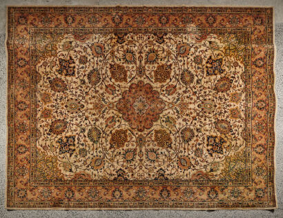 A Large Machine Woven Rug