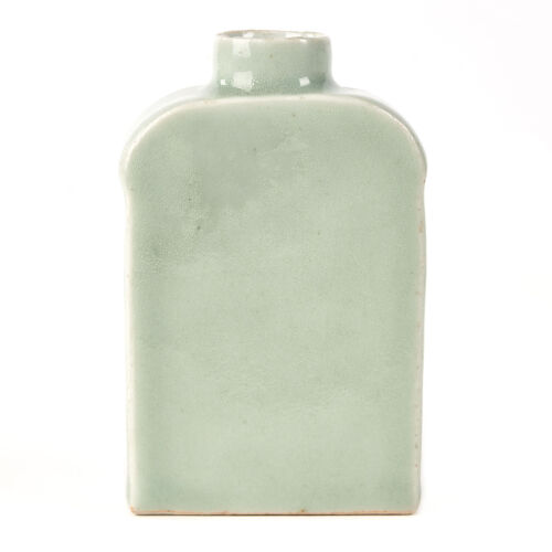 An 18th Century Light Green Celadon Tea Caddy