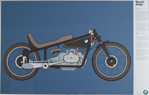 BMW Poster &ndash;&nbsp;Record Design