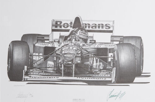 Damon Hill by Alan Stammers