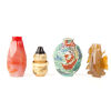 Four Chinese Old Snuff Bottles