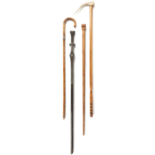 Four Walking Sticks