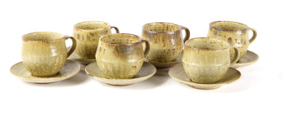 A Doreen Blumhardt Ceramic Coffee Set