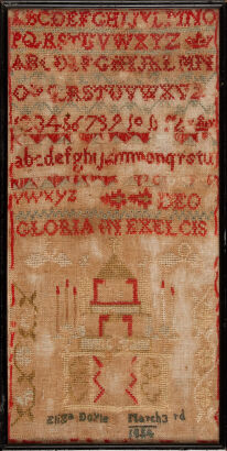 A Victorian Embroidery Sampler