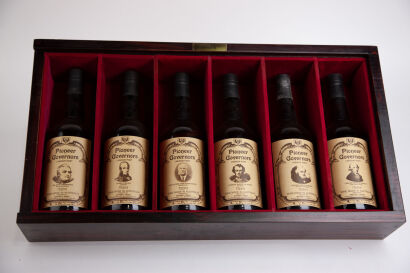 Six Bottles of Maxwell Wines Pioneer Governors Port in Wooden Case (#278) in One Lot  