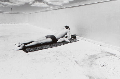 BRUCE FOSTER Man Sunbathing