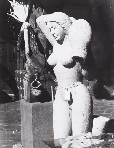 LES CLEVELAND Garden Ornament, Santa Fe, New Mexico