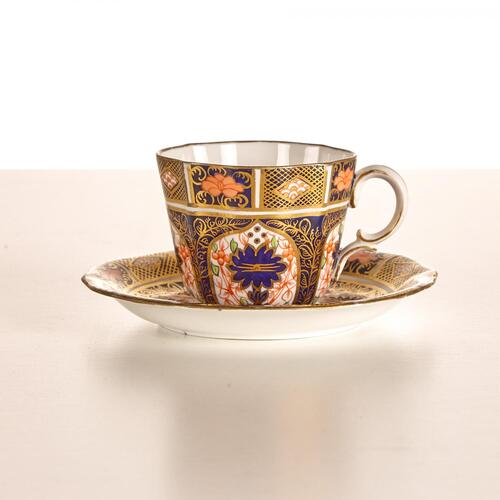 Crown Derby Imari Cup and Saucer