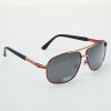Mercedes Benz Red and Gold Tone Sunglasses