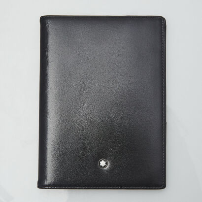 Montblanc Black Passport Holder