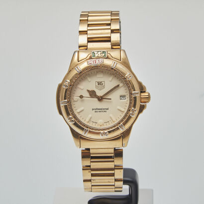 Tag Heuer Professional Series Gold-Tone Watch