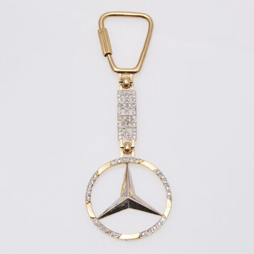 18ct Diamond Mercedes Benz Key Chain