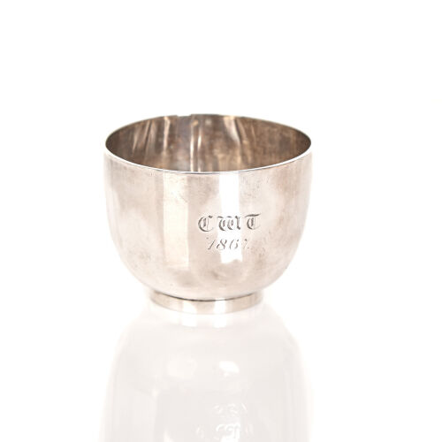 A 19th Century Silver Cup