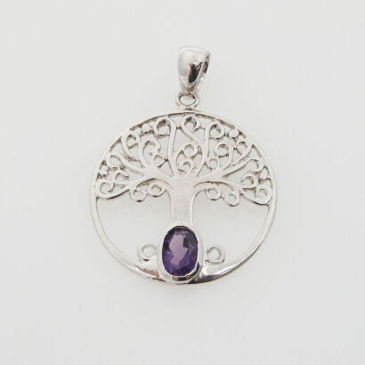 Silver Tree of Life Pendant