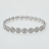 18ct Diamond Snap Bangle