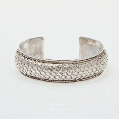 SIlver Cuff Bracelet