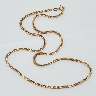 18ct Italian Foxtail Chain