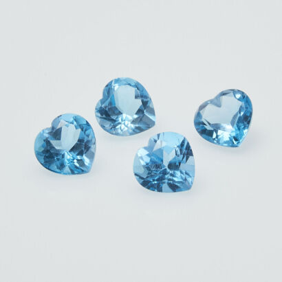 A Parcel of Loose Blue Topaz