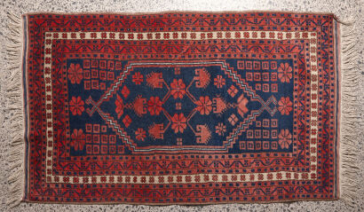 A Hand Knotted Rug