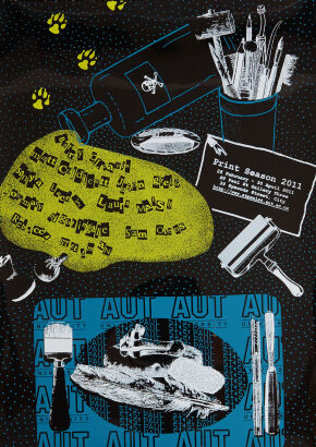 AUT Print Season 2011 poster