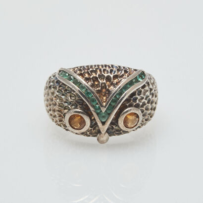 Karen Walker Owl Ring