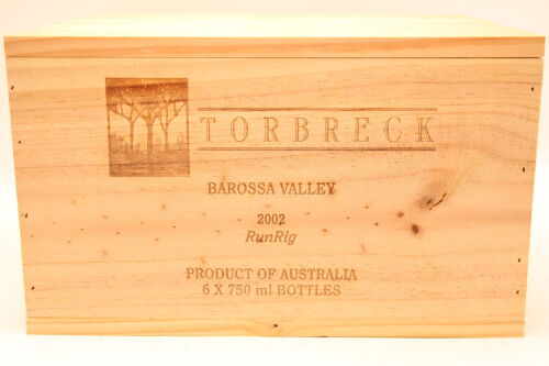 (6) 2002 Torbreck Runrig Shiraz-Viognier, Barossa Valley (OWC) [JR18] [RP99]