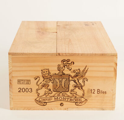 (12) 2003 Chateau Montrose, Saint-Estephe [JR17] [RP98] (OWC)