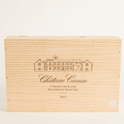 (6) 2017 Chateau Canon, Saint-Emilion Grand Cru [RP96] [WE95] [WS94] (OWC)