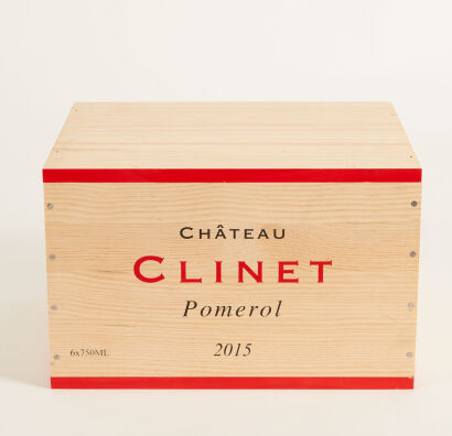 (6) 2015 Chateau Clinet, Pomerol [RP97] (OWC)