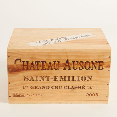 (6) 2003 Chateau Ausone, Saint-Emilion Grand Cru [RP100] [WS96] [JR17] (OWC)