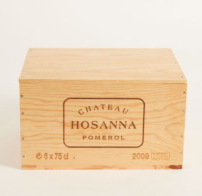 (6) 2009 Chateau Hosanna, Pomerol [JR16.5] [RP95] [WE95] [WS93] (OWC)