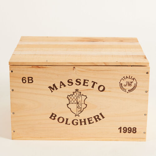 (6) 1998 Masseto Toscana IGT, Tuscany [JR18.5] [RP97] [WS96] (OWC)