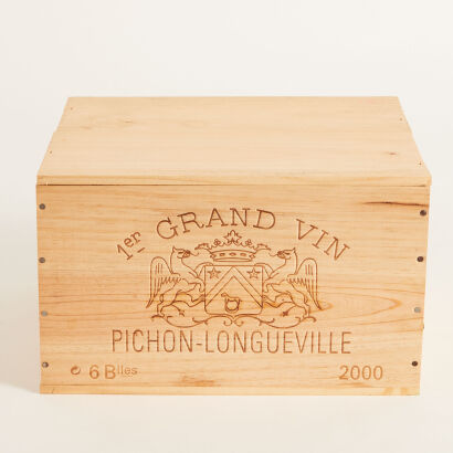 (6) 2000 Chateau Pichon-Longueville au Baron de Pichon-Longueville, Pauillac [JR18.5] [RP97]