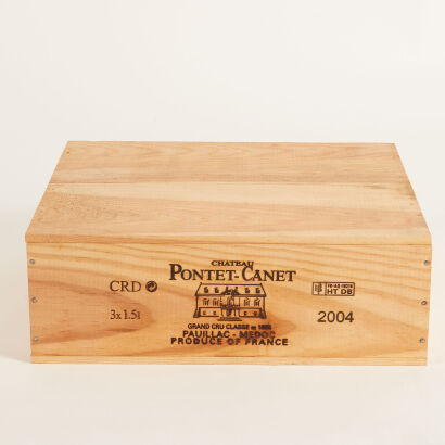 (3) 2004 Chateau Pontet Canet, Pauillac, 1500ml [JR17] [WE93] [WS93] (OWC)