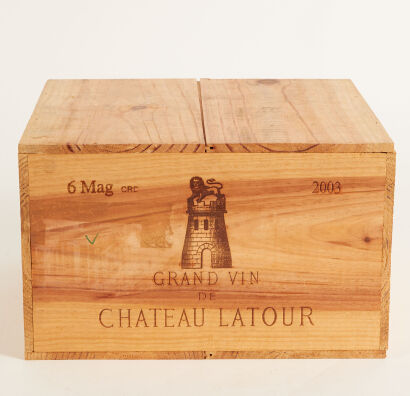 (6) 2003 Chateau Latour, Pauillac, 1500ml [JR16.5] [RP100] [WS98] [WE97] (OWC)