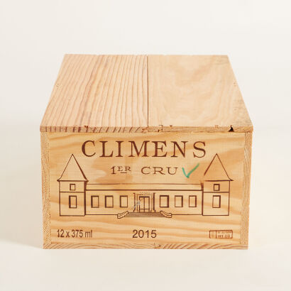 (12) 2015 Chateau Climens, Sauternes Barsac, 375ml [JR17] [RP95] [WS97] (OWC)