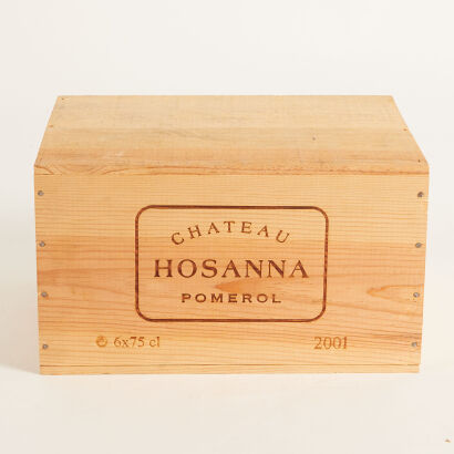 (6) 2001 Chateau Hosanna, Pomerol [JR16.5] (OWC)