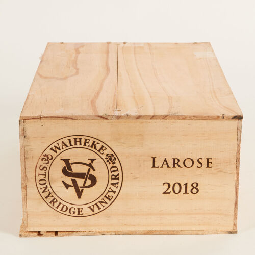 (12) 2018 Stonyridge Vineyard Larose, Waiheke (OWC)