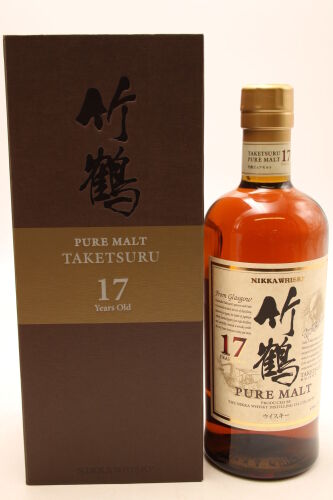 (1) Taketsuru 17 Year Old Pure Malt, 43% ABV, 700ml