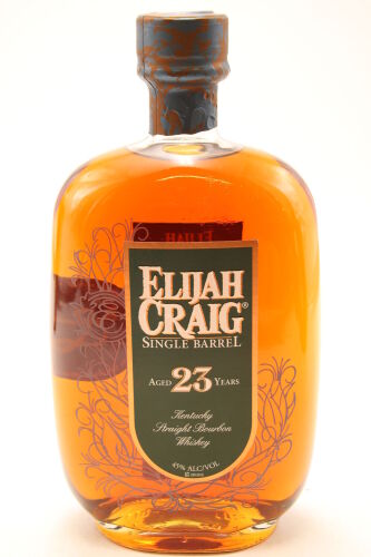 (1) Elijah Craig 1990 Single Barrel 23 Year Old, 45% ABV, 750ml