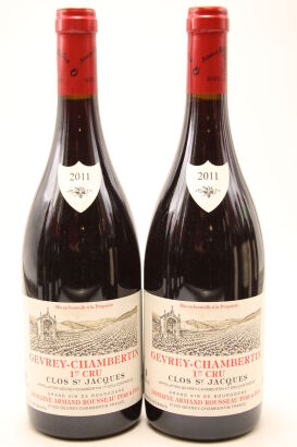 (2) 2011 Domaine Armand Rousseau Pere et Fils Clos Saint-Jacques, Gevrey-Chambertin Premier Cru