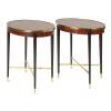 Two Oval Occasional Tables