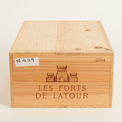(12) 2004 Chateau Latour 'Les Forts de Latour', Pauillac (OWC)