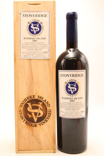 (1) 2003 Stonyridge Vineyard Larose, Waiheke Island , 1500ml (GB)