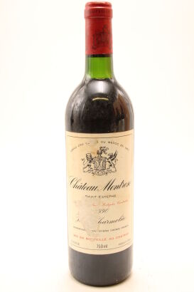 (1) 1990 Chateau Montrose, Saint-Estephe (TS) [JR17.5] [RP100]