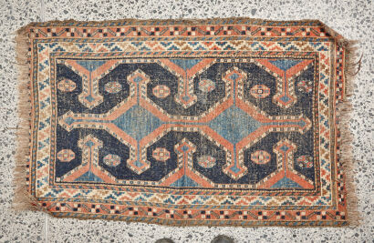 A Hand Knotted Turkish Rug